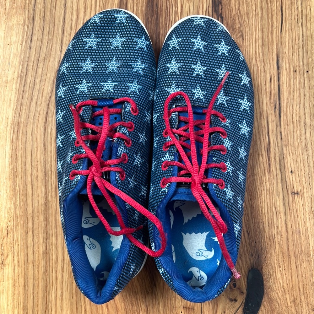 NoBull men’s 10.5 women’s 12 blue star trainers